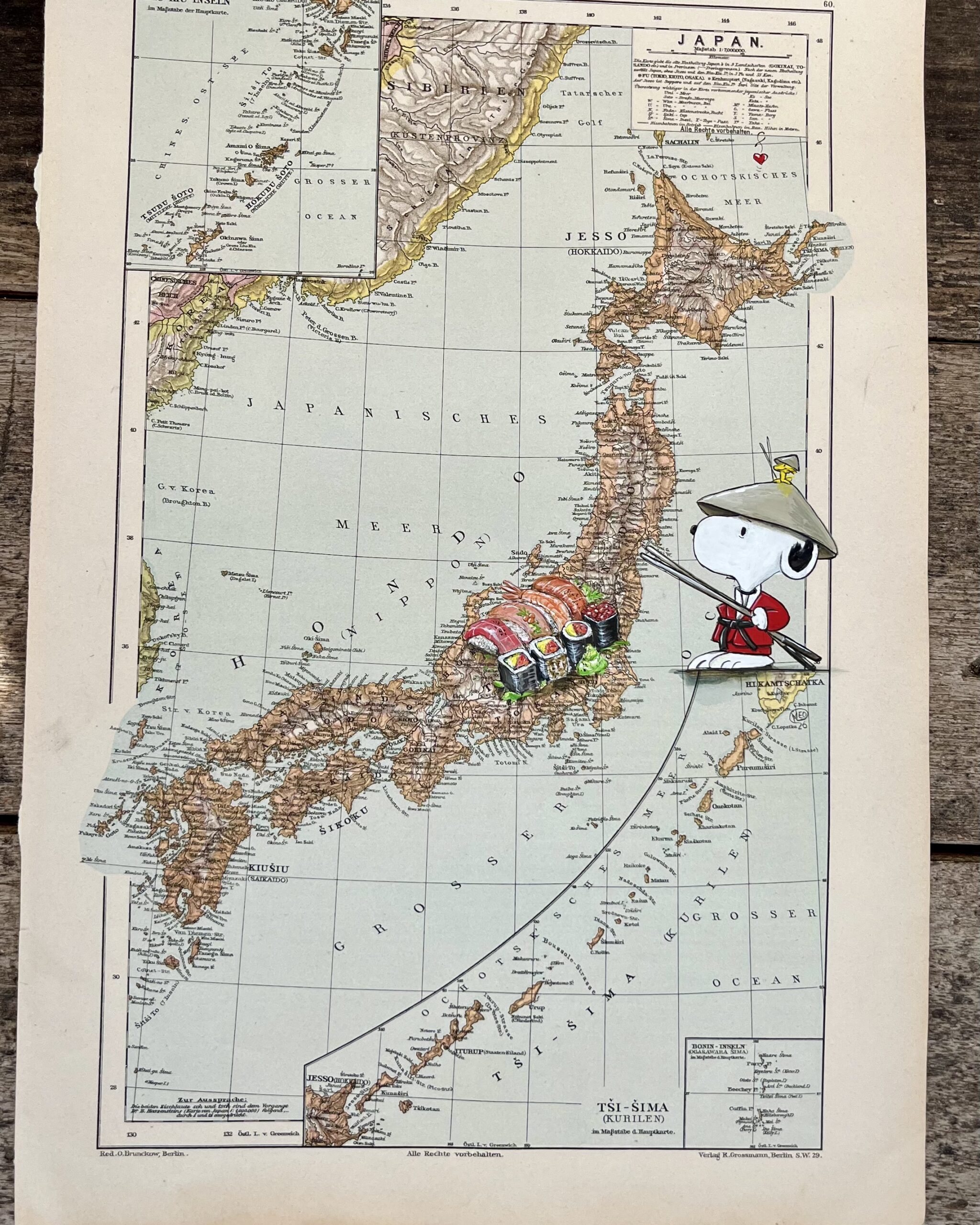Sushi oder Ente kross? – Snoopy in Japan – Bild 3